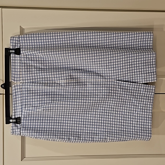 J.Crew No.2 Pencil Skirt, Gingham - Picture 3 of 6
